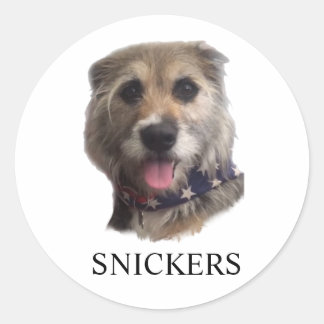 ROND SNICKERS STICKER