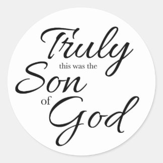 Rond Son of God Sticker