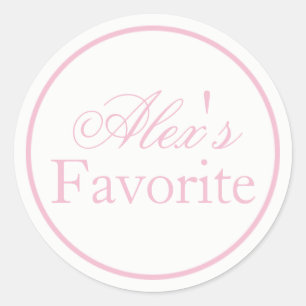 Rond Son Sticker Mariage Favori Bride Rose-Brousse