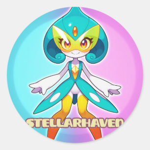 Rond StellarHaven - Sparkey Sticker 01