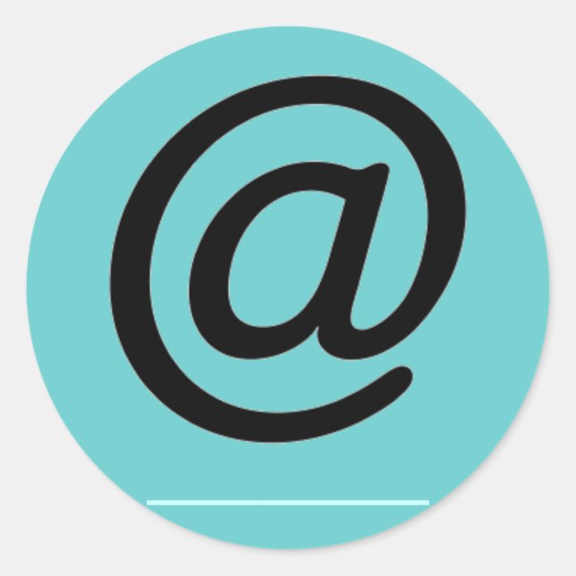 Rond @ Sticker (Devant)