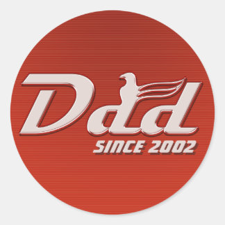 Rond Sticker #1 Papa