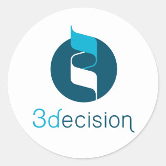 Rond Sticker 3decision