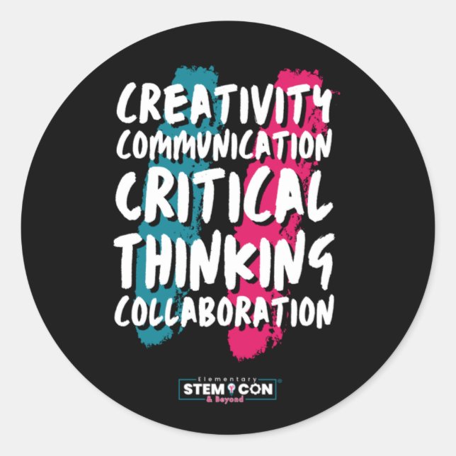 Rond Sticker 4 C de STEM Round (Devant)