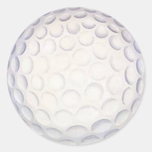 Rond Sticker à balle de golf