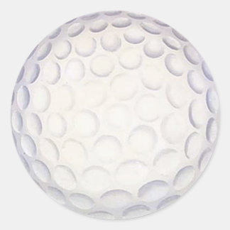 Rond Sticker à balle de golf
