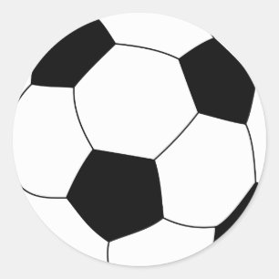 Rond Sticker à balles de football