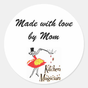 Rond Sticker à Cuisines personnalisable de la cuisine M
