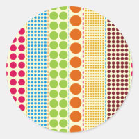 Sticker à enveloppe Boho Dots