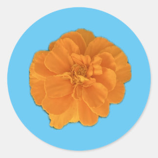 Rond Sticker à fleurs Marigold
