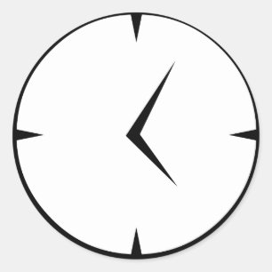 Rond Sticker à horloge Newskoo