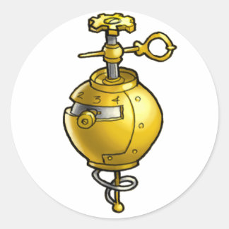 Rond Sticker à la grenade