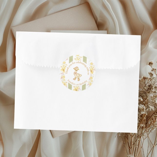 Rond Sticker à oie sotte (Créateur téléchargé)