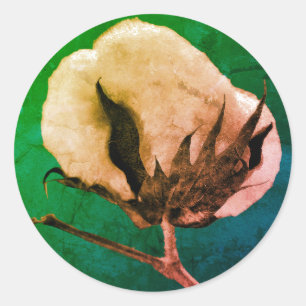 Rond Sticker à poupée de coton