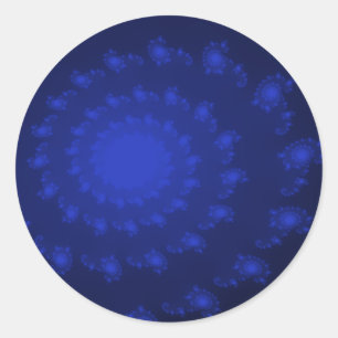Rond Sticker à profondeur d'océan tourbillon