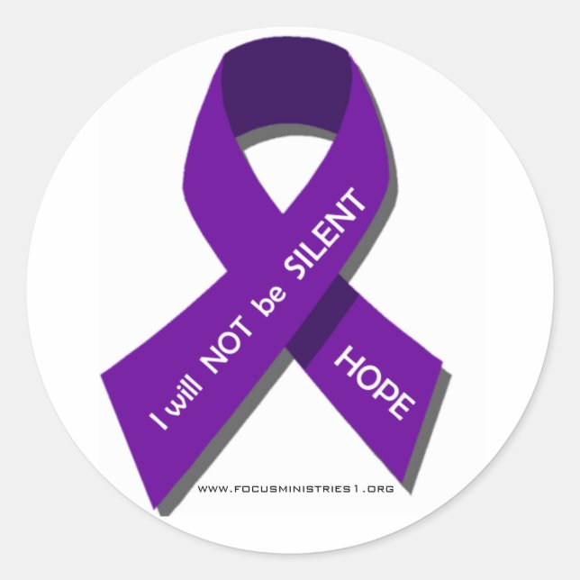 Rond Sticker à ruban (Devant)