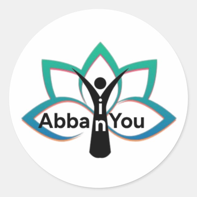 Rond Sticker Abba in You (Devant)