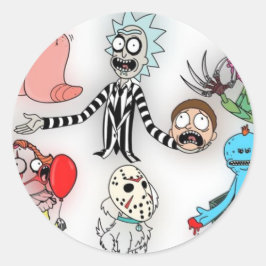 Rond sticker adesivo halloween