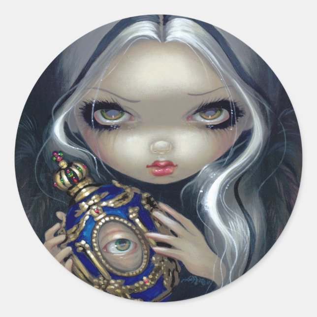 Rond Sticker "AlChemical Angel IV" (Devant)