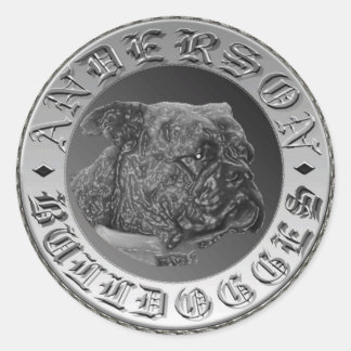 Rond Sticker Anderson Bulldogges/Decal