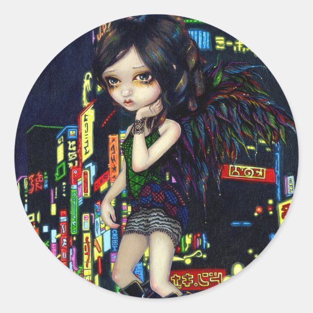 Rond Sticker "Ange Shinjuku" (Devant)