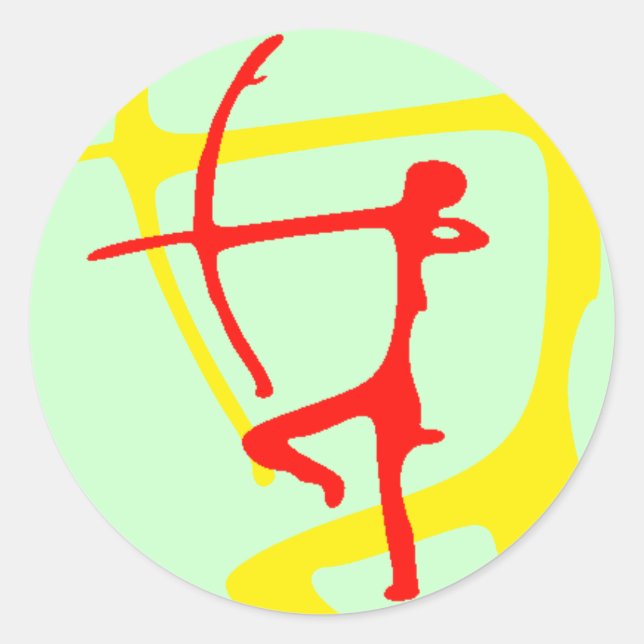 Rond Sticker Archer (Devant)