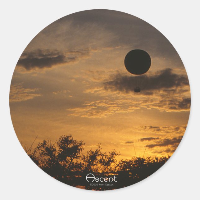 Rond Sticker Ascent (Devant)