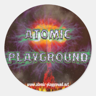 Rond Sticker AtomicBlast
