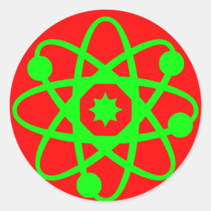 Rond Sticker atomique