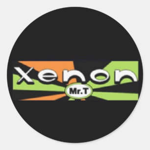 Rond Sticker au xénon