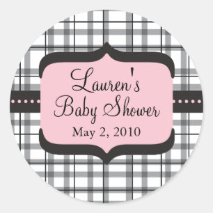 Rond Sticker baby shower