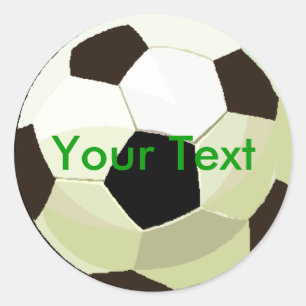 Rond Sticker - Balle de Football