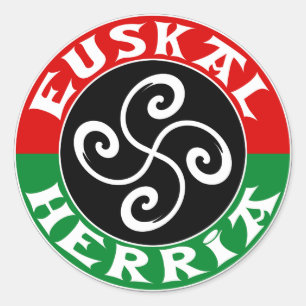 Rond Sticker basque