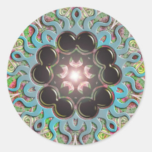 Rond Sticker BAUBLIA