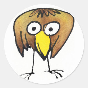 Rond Sticker Big Birdie