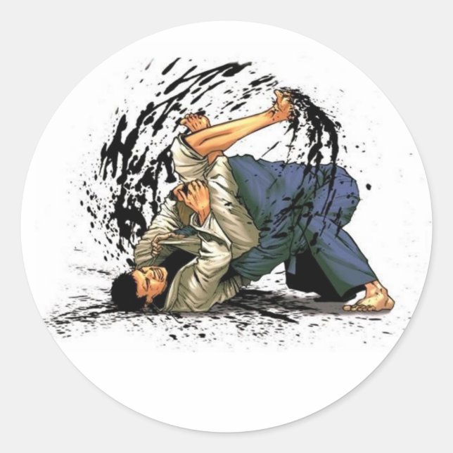 Rond Sticker Bjj (Devant)