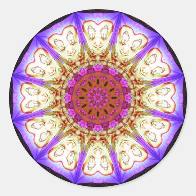 Rond Sticker Bouddha'delica (Devant)