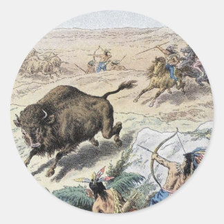 Rond Sticker Buffalo