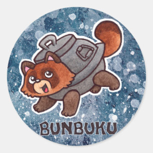 Rond Sticker Bunbuku