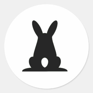 Rond Sticker Bunny Butt