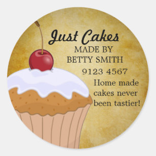 Rond Sticker Cake Cup