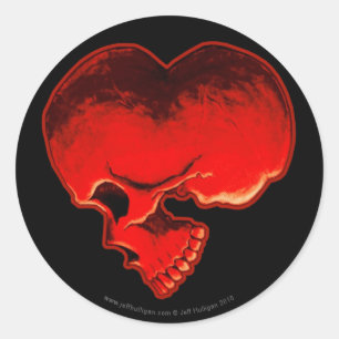 Rond Sticker Cardiac