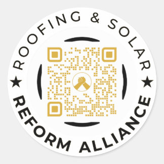 Rond Sticker Carré de code QR avant vente