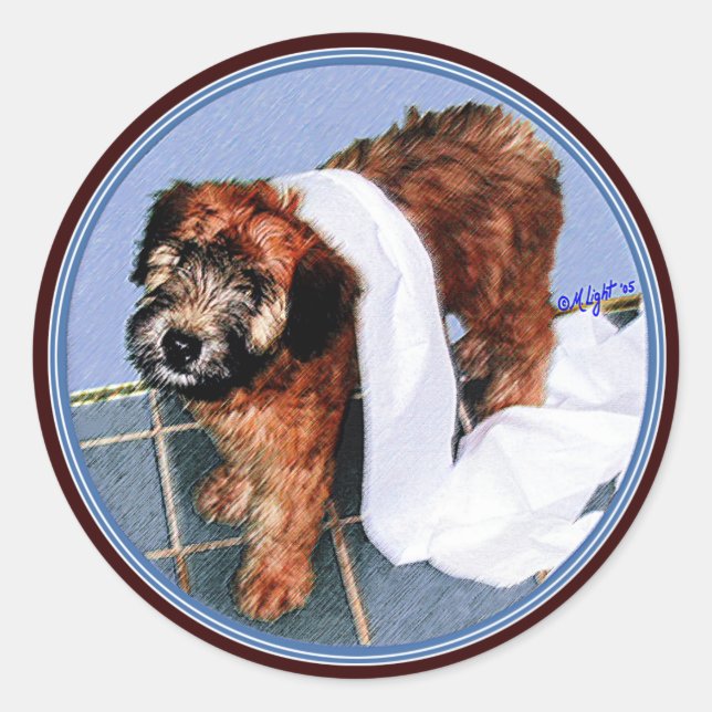 Rond Sticker : "Ce n'était pas moi !" (Devant)