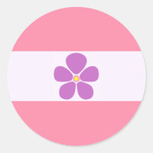 Sticker Cercle Fierté Sapphique
