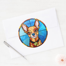Rond Sticker Chihuahua Chig Pack