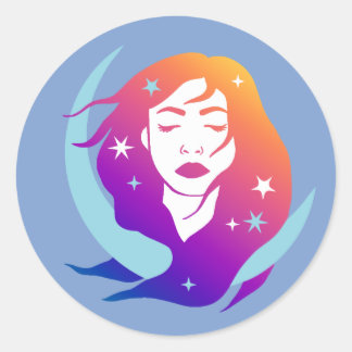 Rond Sticker Chronicles de la créativité