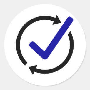 Rond Sticker circulaire LogCheck