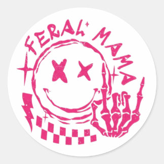 Rond Sticker circulaire personnalisé