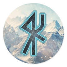 Sticker Clan Sverker Bind Rune Sticker